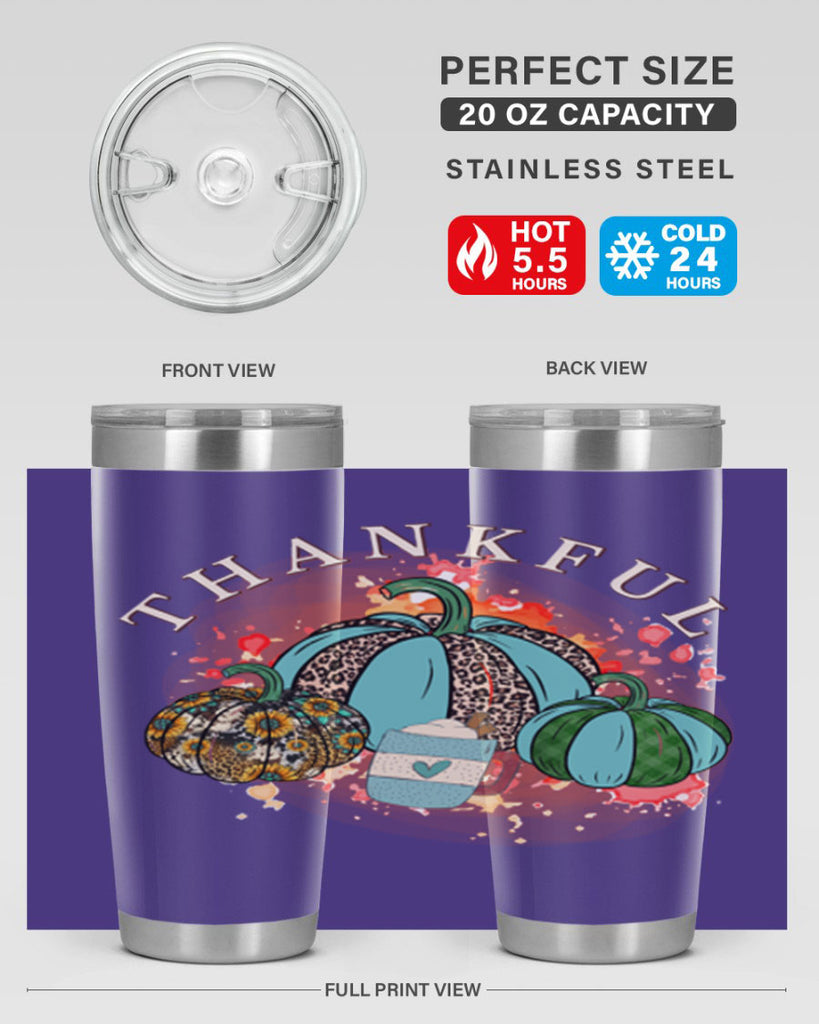 Happy Thanksgiving 247#- fall- Tumbler