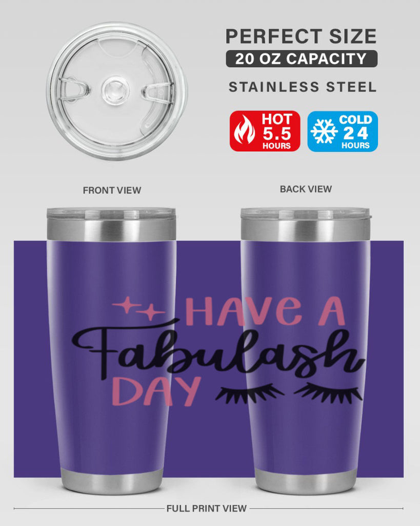 Have Fabulash Day Style 90#- make up- Tumbler