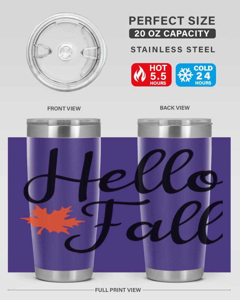 Hello Fall 274#- fall- Tumbler