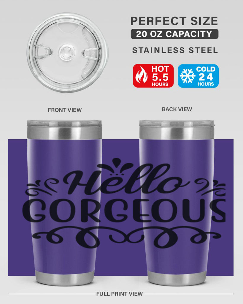 Hello Gorgeous 103#- fashion- Cotton Tank