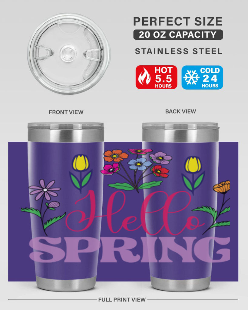 Hello Spring  233#- spring- Tumbler