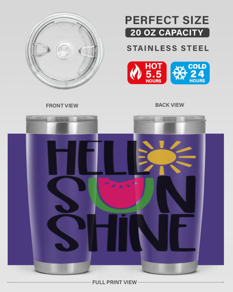 Hello Sunshine Style 37#- summer- Tumbler
