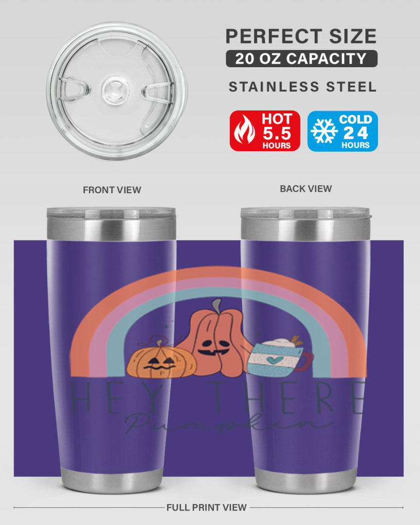 Hey There Pumpkin 309#- fall- Tumbler