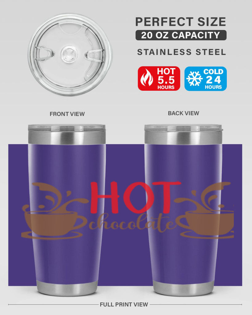 Hot Chocolate 212#- winter- Tumbler