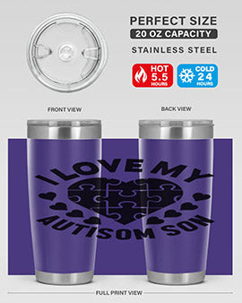 I love my Style 45#- autism- Tumbler