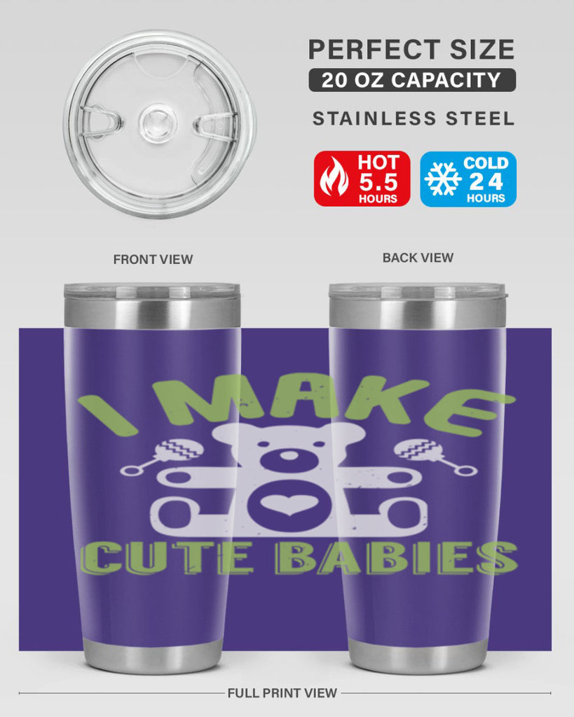 I make cute babies Style 218#- baby- tumbler