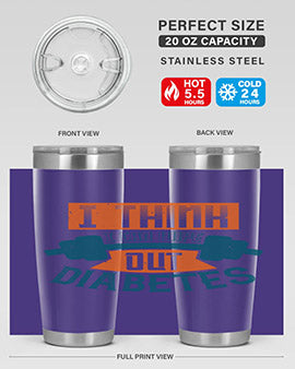I think I can wipe out diabetes Style 30#- diabetes- Tumbler