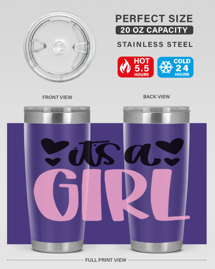 Its A Girl Style 79#- baby- tumbler