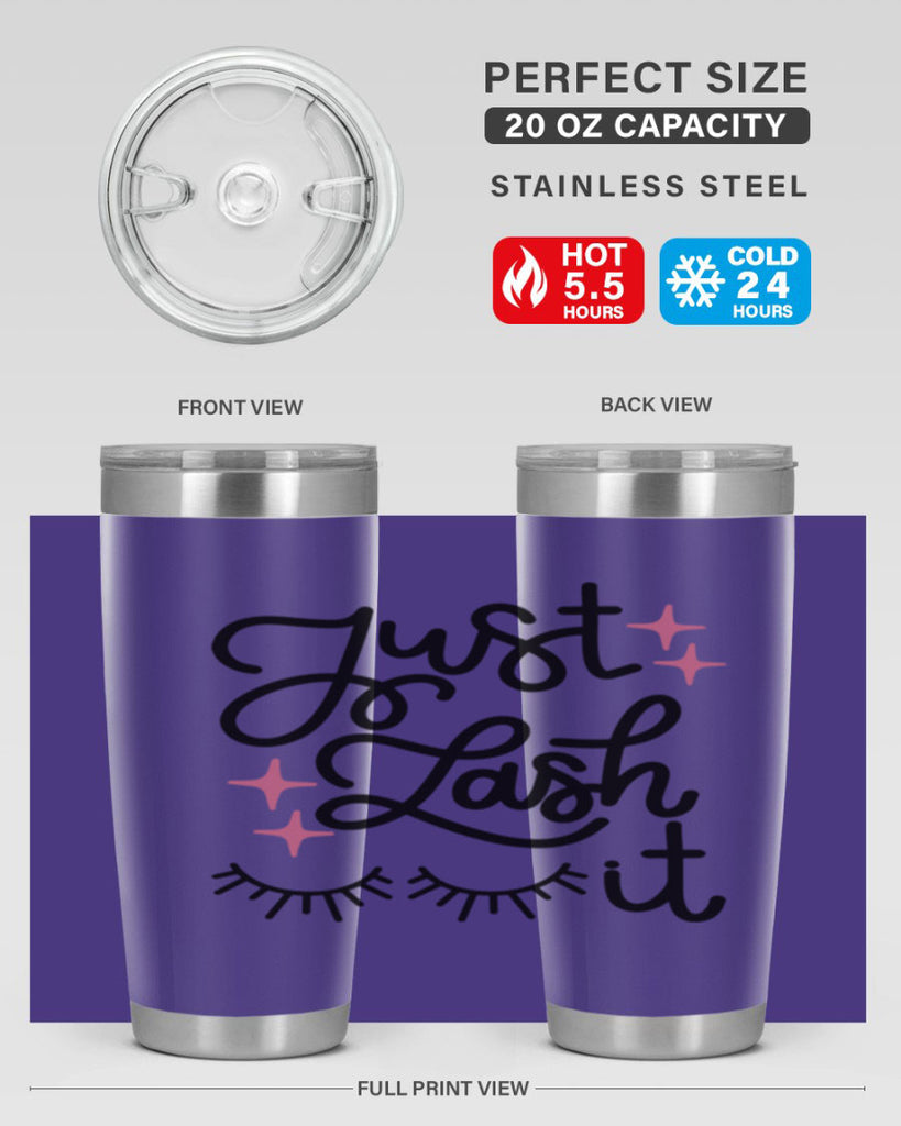 Just Lash It Style 76#- make up- Tumbler