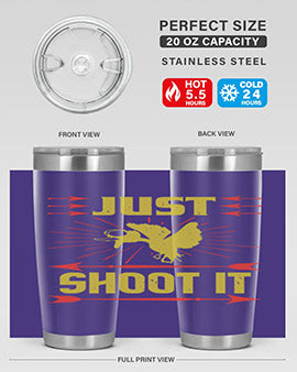 Just shoot it Style 32#- duck- Tumbler