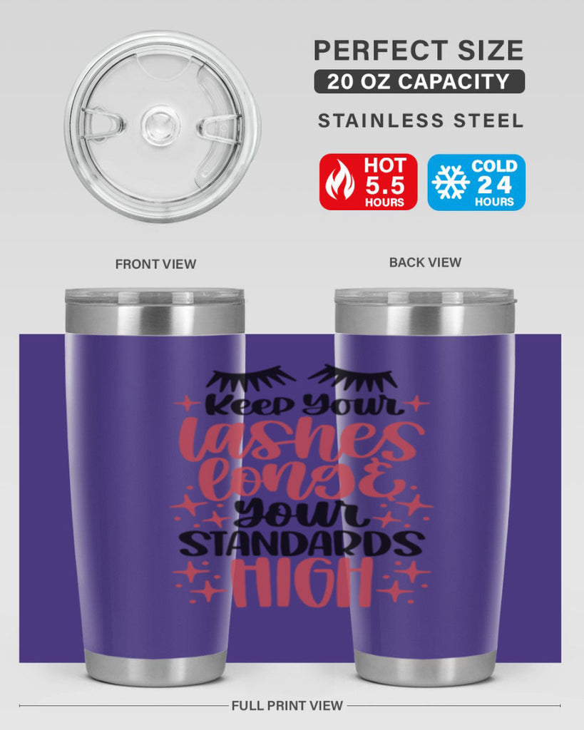 Keep Your Lashes Long Your Standards Hight Style 71#- make up- Tumbler