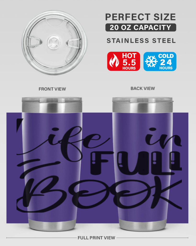 LIFE in FULL BOOK  300#- spring- Tumbler