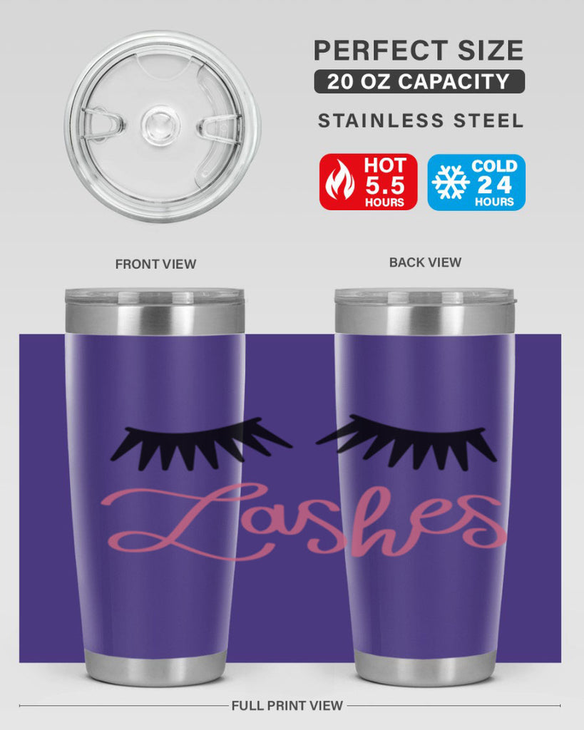 Lashes Style 69#- make up- Tumbler