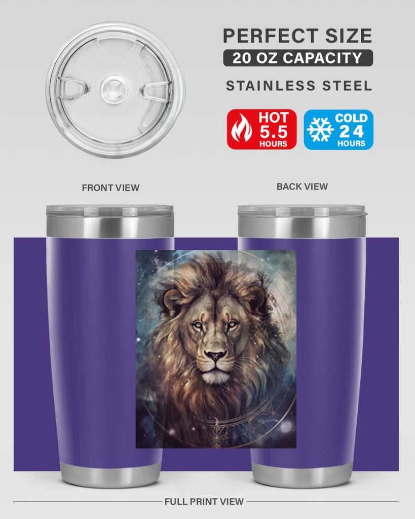 Leo 58#- zodiac- Tumbler