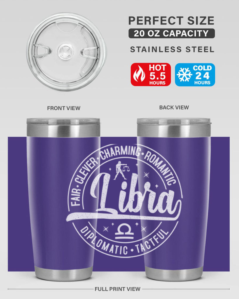 Libra 324#- zodiac- Tumbler