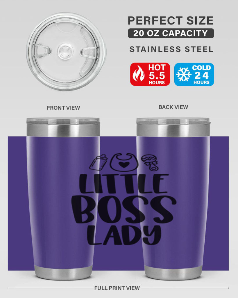 Little Boss Lady Style 67#- baby- tumbler