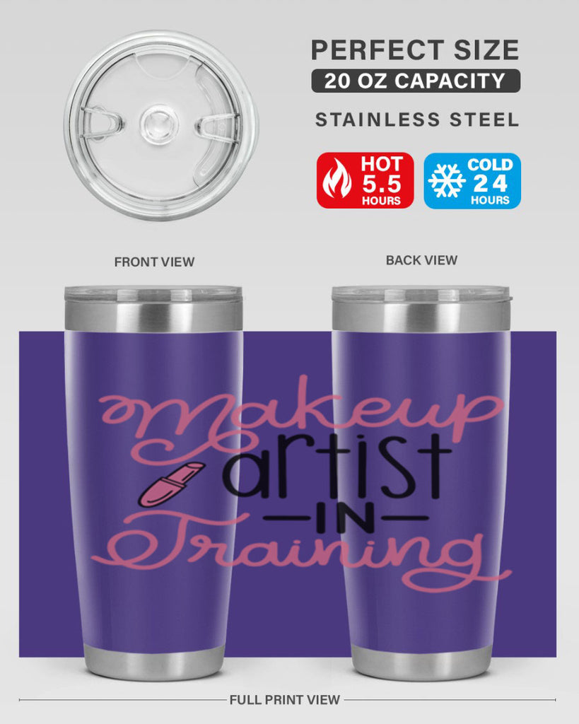 Makeup Artist in Training Style 53#- make up- Tumbler