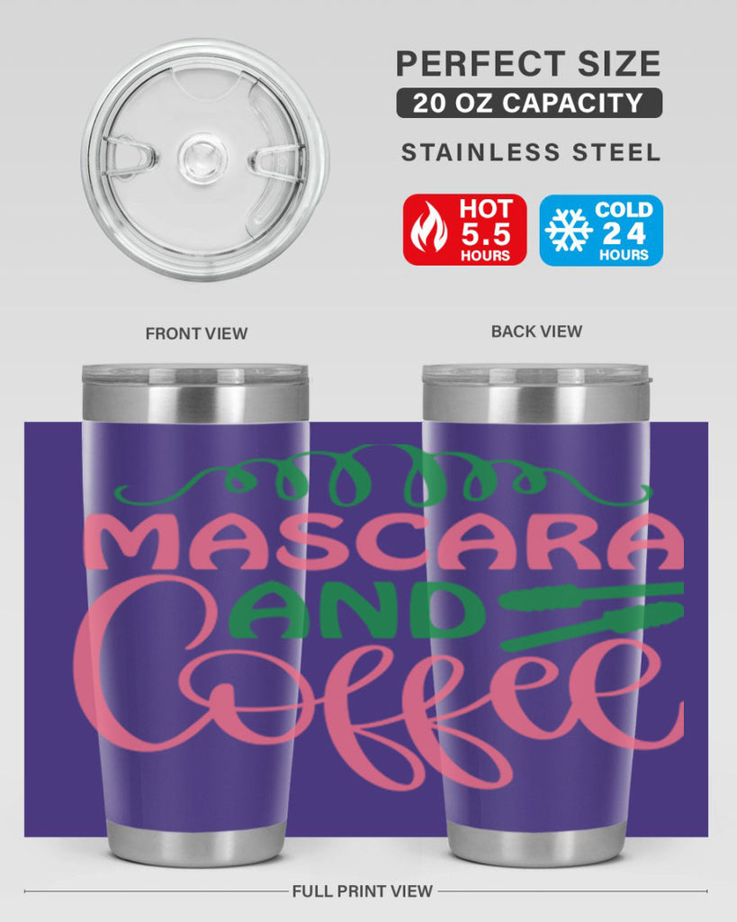 Mascara and Coffee 118#- fashion- Cotton Tank