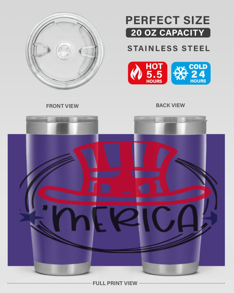 Merica Style 138#- Fourt Of July- Tumbler