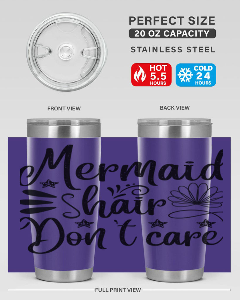 Mermaid hair dont care 415#- mermaid- Tumbler