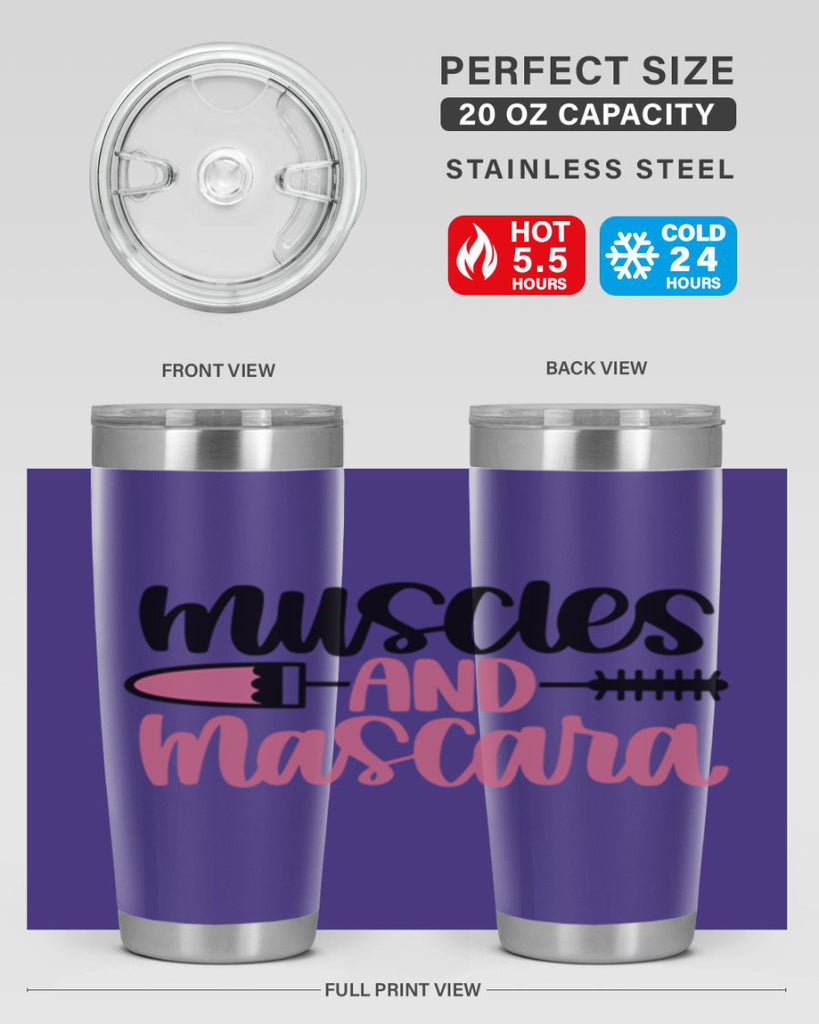 Muscles And Mascara Style 35#- make up- Tumbler