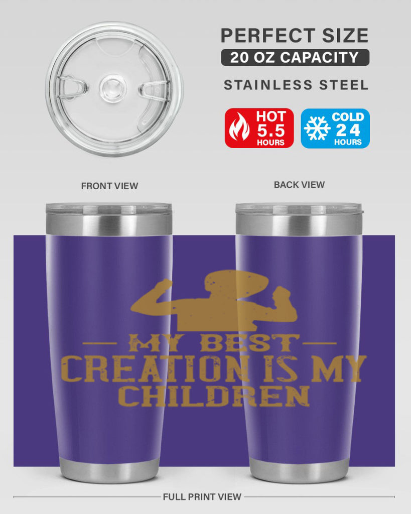 My best creation is my children Style 26#- baby- Tumbler