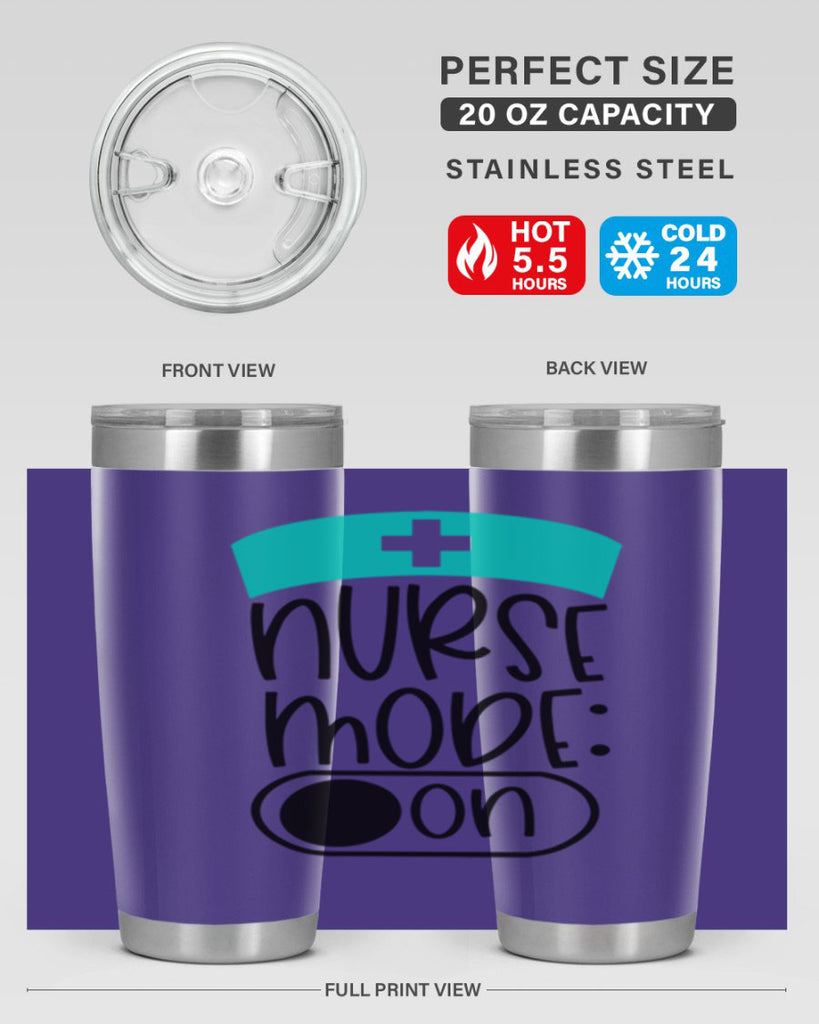 Nurse Mode On Style Style 103#- nurse- tumbler