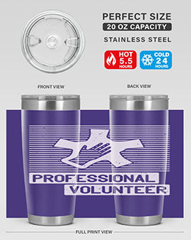 Professional Volunteer Style 36#- volunteer- Tumbler