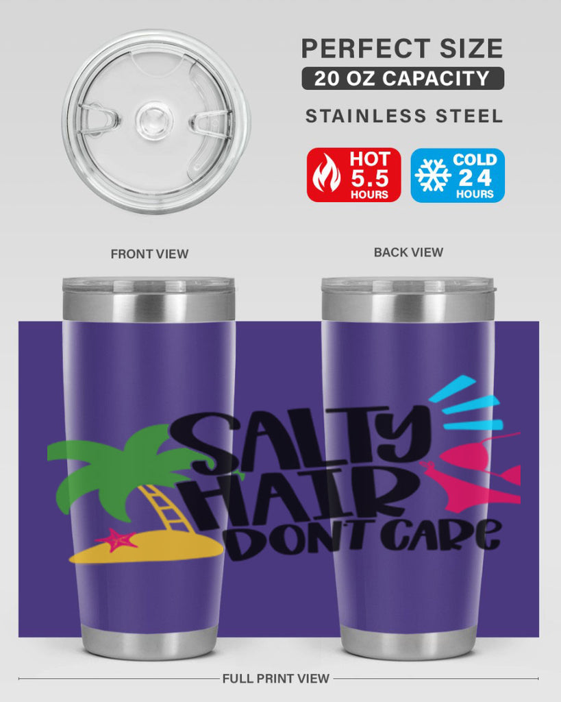 Salty Hair Dont Care Style 29#- summer- Tumbler