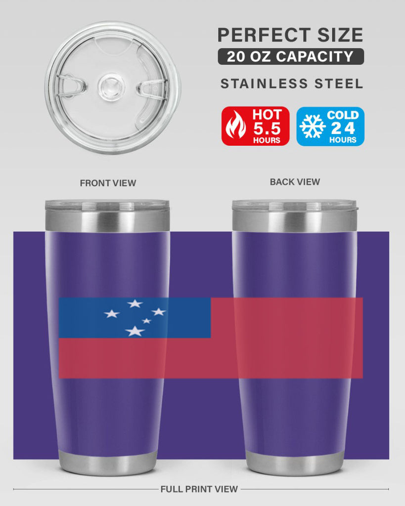 Samoa 49#- world flags- Tumbler