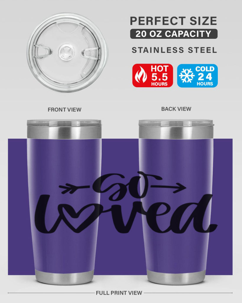 So Loved Style 26#- baby- tumbler