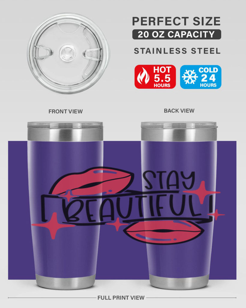 Stay Beautiful Style 19#- make up- Tumbler