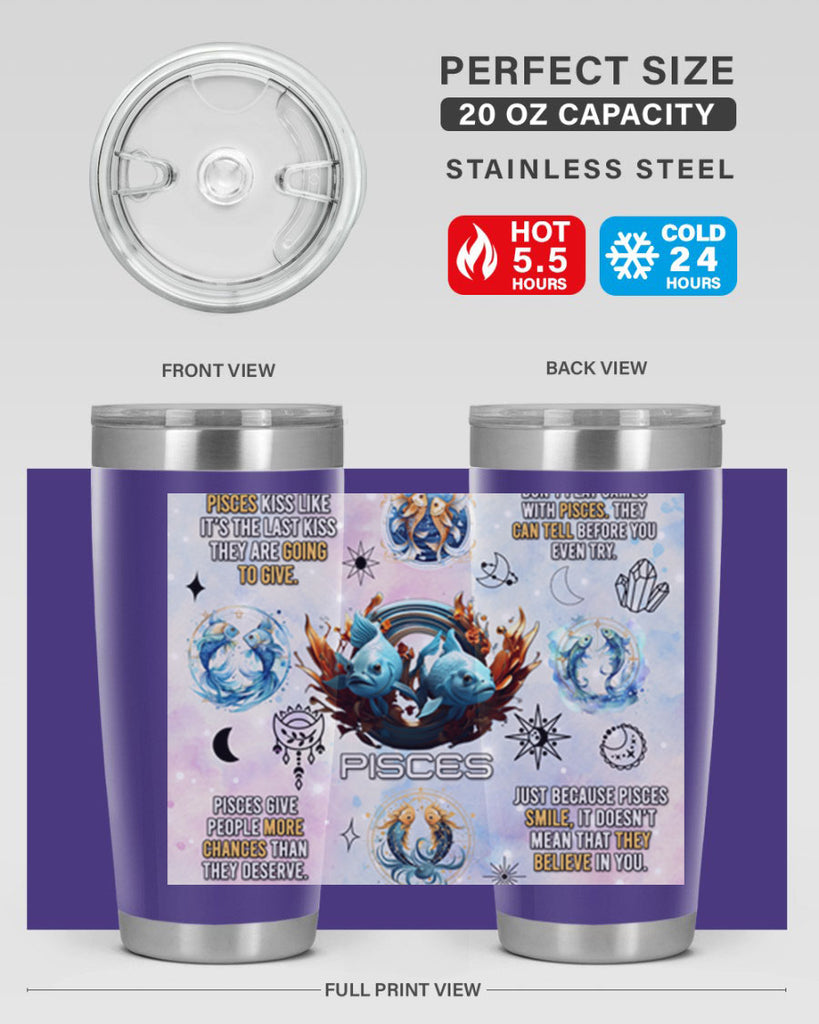 Straightpisces 475#- zodiac- Tumbler