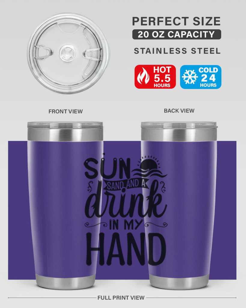 SunSandandaDrink 481#- zodiac- Tumbler