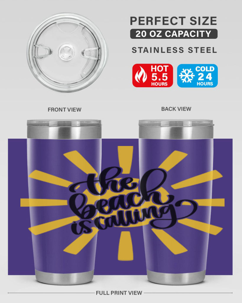 The Beachy Is Calling Style 10#- summer- Tumbler