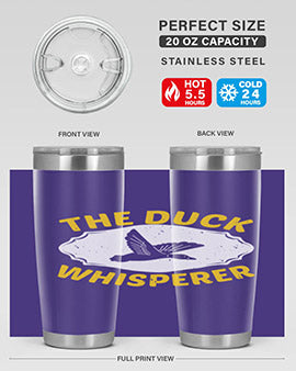 The DUCK Whisperer Style 16#- duck- Tumbler
