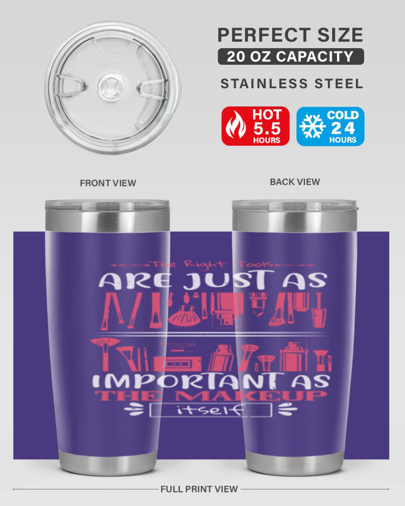 The right tools are just as important as the makeup itself Style 181#- make up- Tumbler