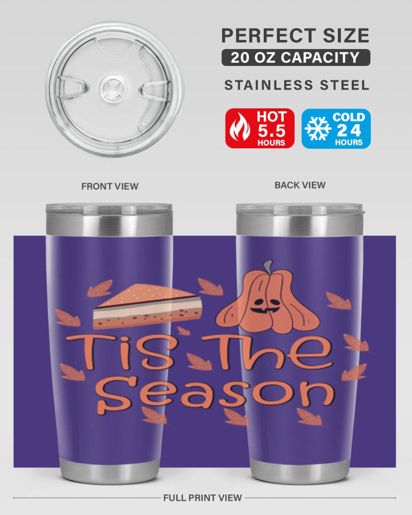 Tis The Season 618#- fall- Tumbler