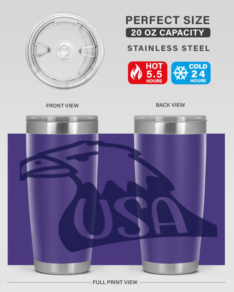 USA Style 180#- Fourt Of July- Tumbler