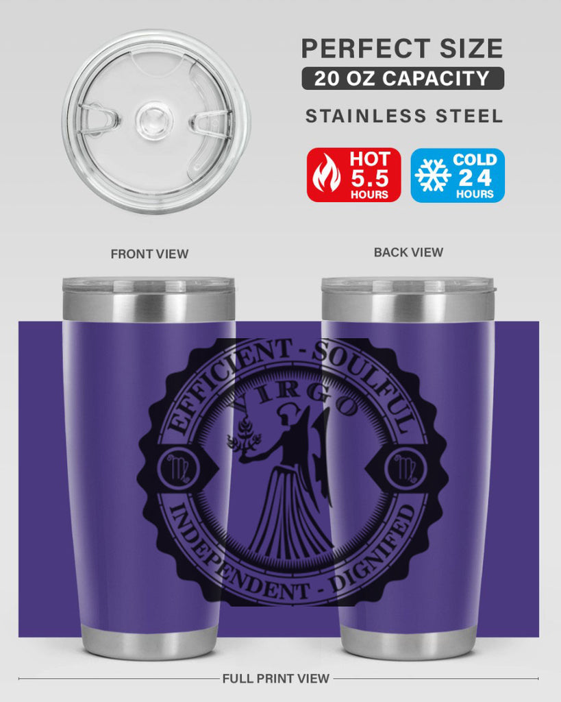 Virgo 23#- zodiac- Tumbler