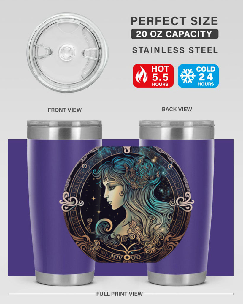 Virgo 526#- zodiac- Tumbler