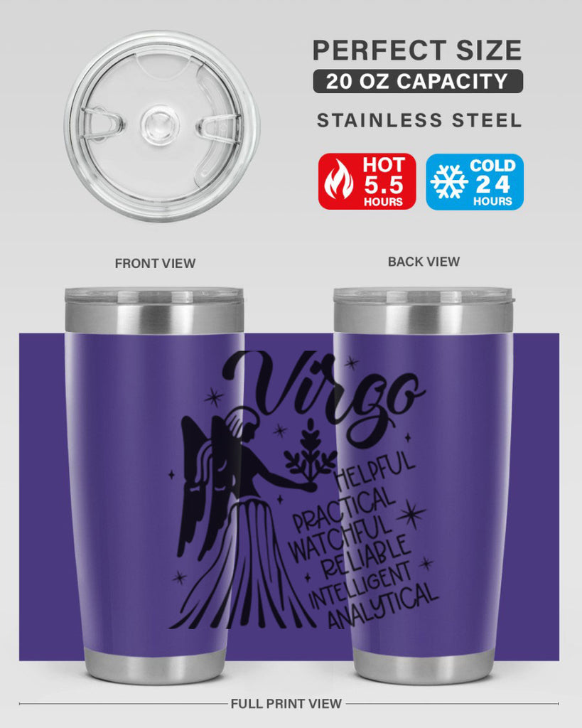 Virgo 533#- zodiac- Tumbler