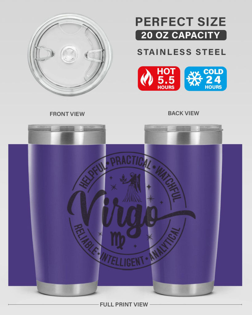 Virgo 535#- zodiac- Tumbler