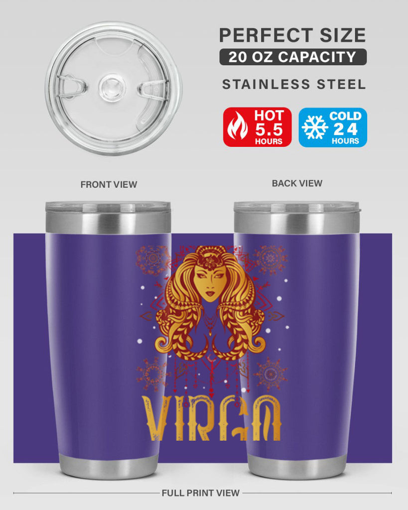 Virgo 542#- zodiac- Tumbler