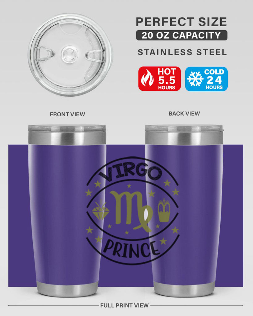 Virgo prince 538#- zodiac- Tumbler