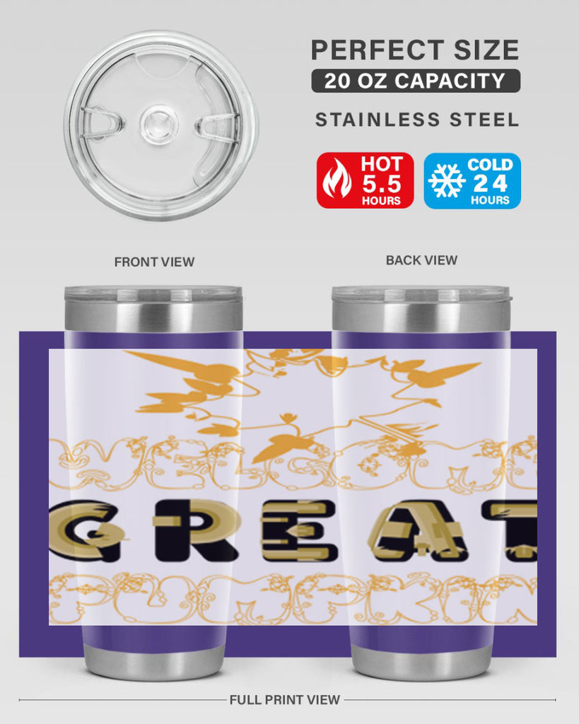 WelcomeGreatPumpkindesign 639#- fall- Tumbler