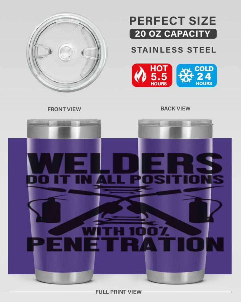 Welders do it Style 2#- welder- tumbler