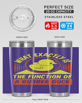 What exactly is the function of a rubber duck Style 10#- duck- Tumbler