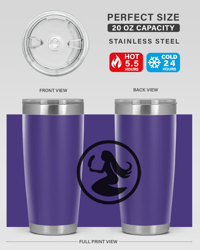 aquarius 80#- zodiac- Tumbler