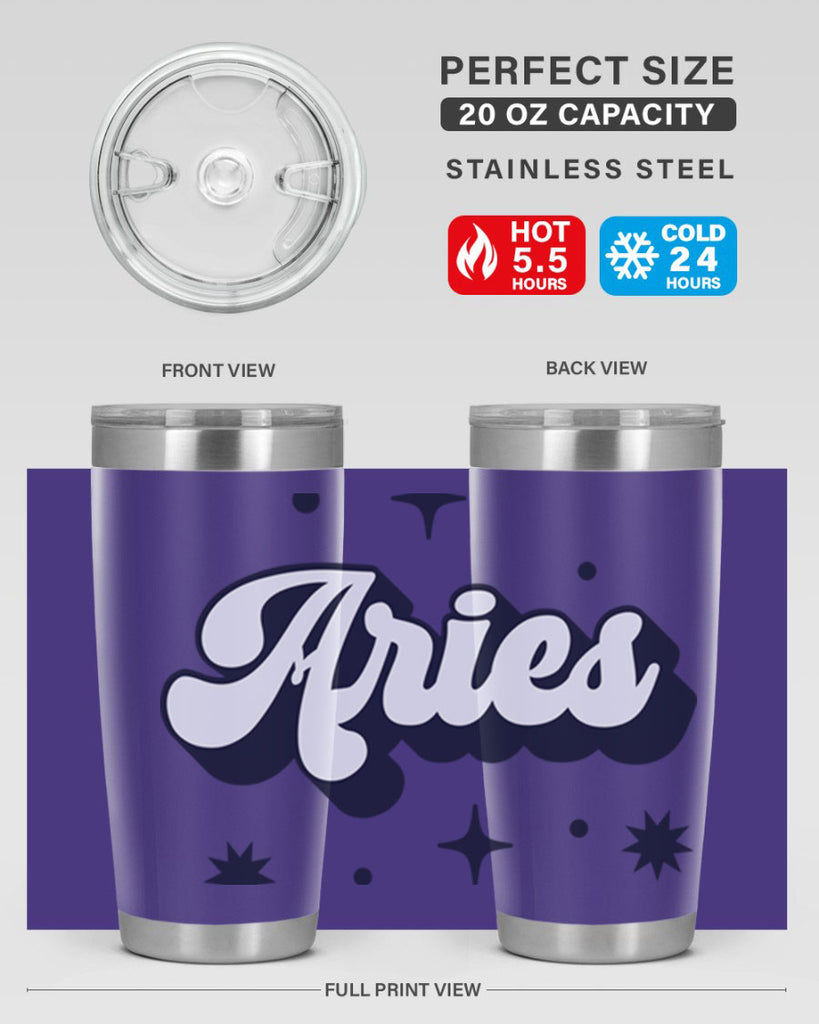 aries 133#- zodiac- Tumbler